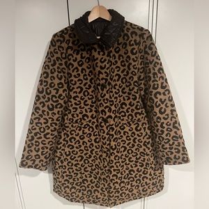 Kate Spade quilted/leopard reversible jacket.